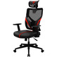 Silla Ergonómica Thunder X3 Yama 1 Negro/Rojo