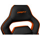 Silla Gaming Drift DR75 Negra/Naranja