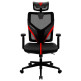 Silla Gaming Ergonomica ThunderX3 YAMA 1 - Negro/Rojo