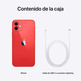 Smartphone Apple iPhone 12 256 GB Rojo MGJJ3QL/A