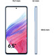 Smartphone Samsung Galaxy A53 A536B 8GB/256GB 6.5'' 5G Azul