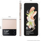 Smartphone Samsung Galaxy Z Flip 4 5G 8GB/128GB Gold