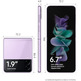 Smartphone Samsung Galaxy Z Flip3 8GB/256GB 6.7" 5G Lavanda