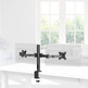 Soporte Monitor PC Hama 2 Brazos Ajustables (13" - 35")