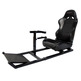 Asiento + Soporte de volante y pedales SpeedBlack DS Negro