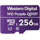 Tarjeta de memoria MicroSD Western Digital purple QD101 256GB XC Clase 10