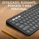 Teclado Bluetooh Logitech Pebble Keys 2 K380S Grafito