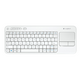 Teclado Logitech Wireless Touch K400 Blanco