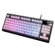 Teclado Mars Gaming MKAXES Pink RGB