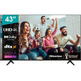 Televisión LED Hisense 43A6BG 43'' Smart TV 4K/Wifi/BT