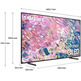 Televisión Samsung QLED QE75Q60BAU 75'' Ultra HD 4K SmartTV/Wifi