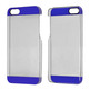 Carcasa Transparente Plastic Case para iPhone 5/5S Blanco