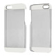 Carcasa Transparente Plastic Case para iPhone 5/5S Blanco