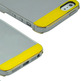 Carcasa Transparente Plastic Case para iPhone 5/5S Plateado