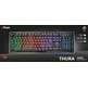 Trust Teclado Gaming Gxt 860 Thura