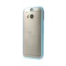 Carcasa protectora para HTC One M8 Azul Claro 