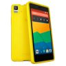 Carcasa para bq Aquaris E5 Gummie Cover Amarillo    