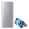 Funda Espejo Tipo Libro - Samsung Galaxy S9 Plus Plata