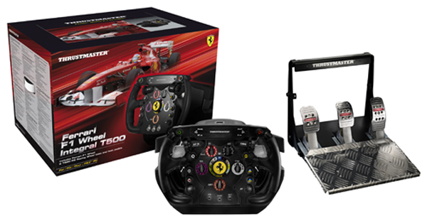 movimiento tela laberinto Thrustmaster Ferrari F1 Wheel Integral T500 RS