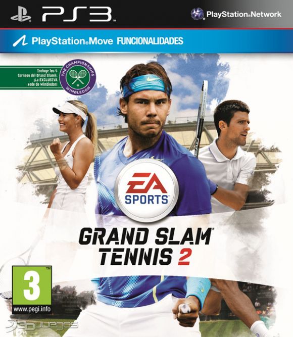 Trastornado Sucio Arsenal Grand Slam Tennis 2 PS3 - DiscoAzul.com