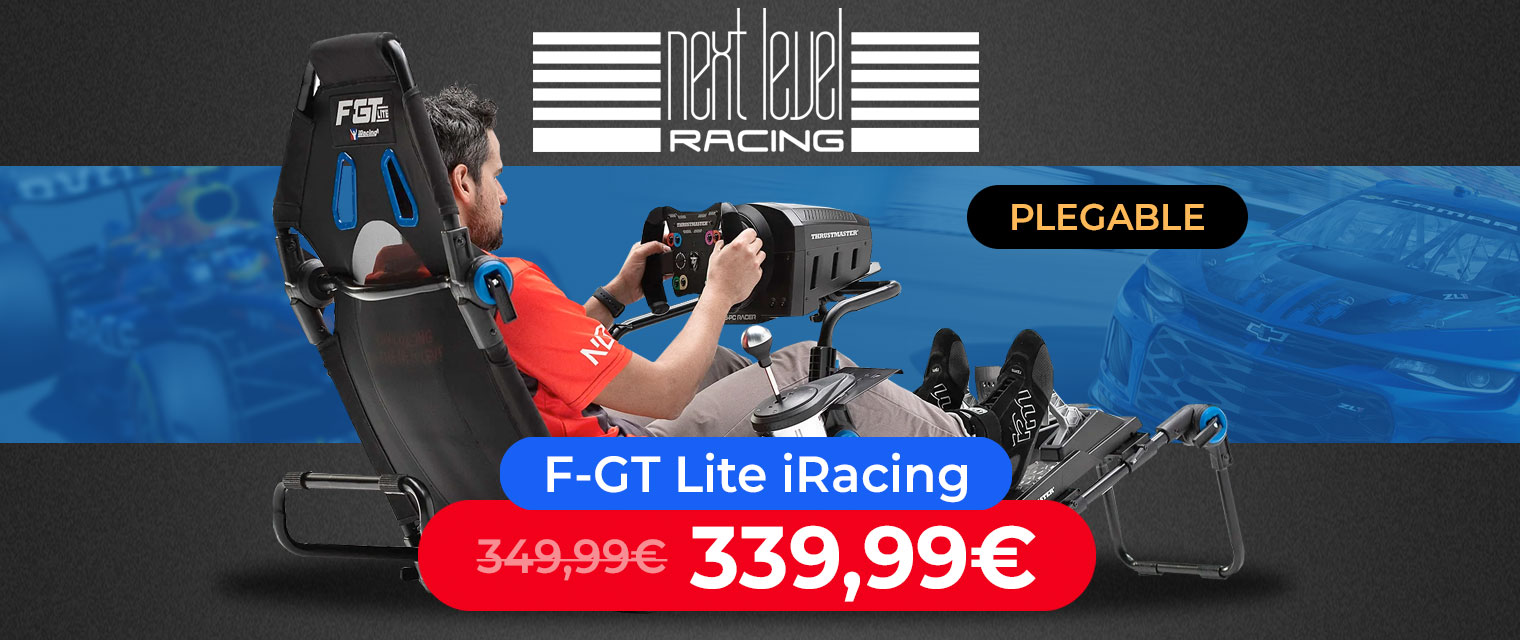 Cockpit Plegable F-GT Lite iRacing Edition - Next Level Racing