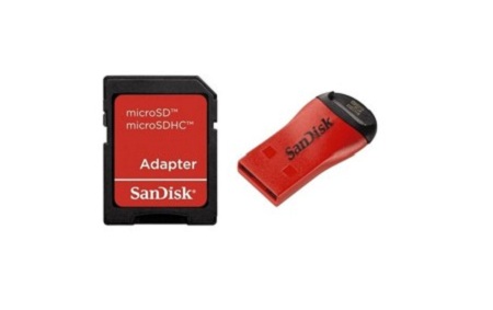 SanDisk MobileMate Duo + adaptateur