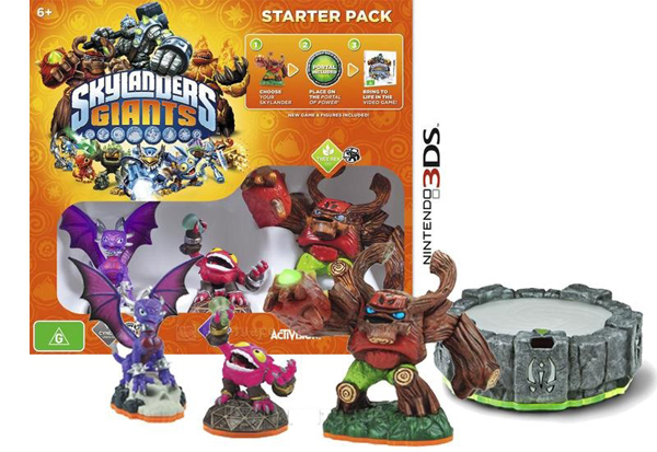 Skylanders Giants - Pack de 3DS DiscoAzul.com