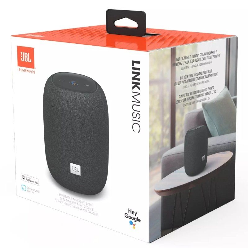 Desalentar salida Globo Altavoz con Bluetooth JBL Link Music 20W Gris