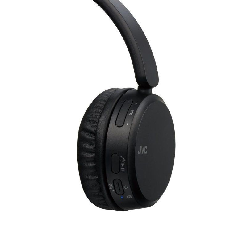  JVC Auriculares Bluetooth, auriculares inalámbricos, Bluetooth  5.0, batería de larga duración (20 horas), trabajo desde casa, teletrabajo,  compatible con voz HD, HAC300B (negro) : Electrónica