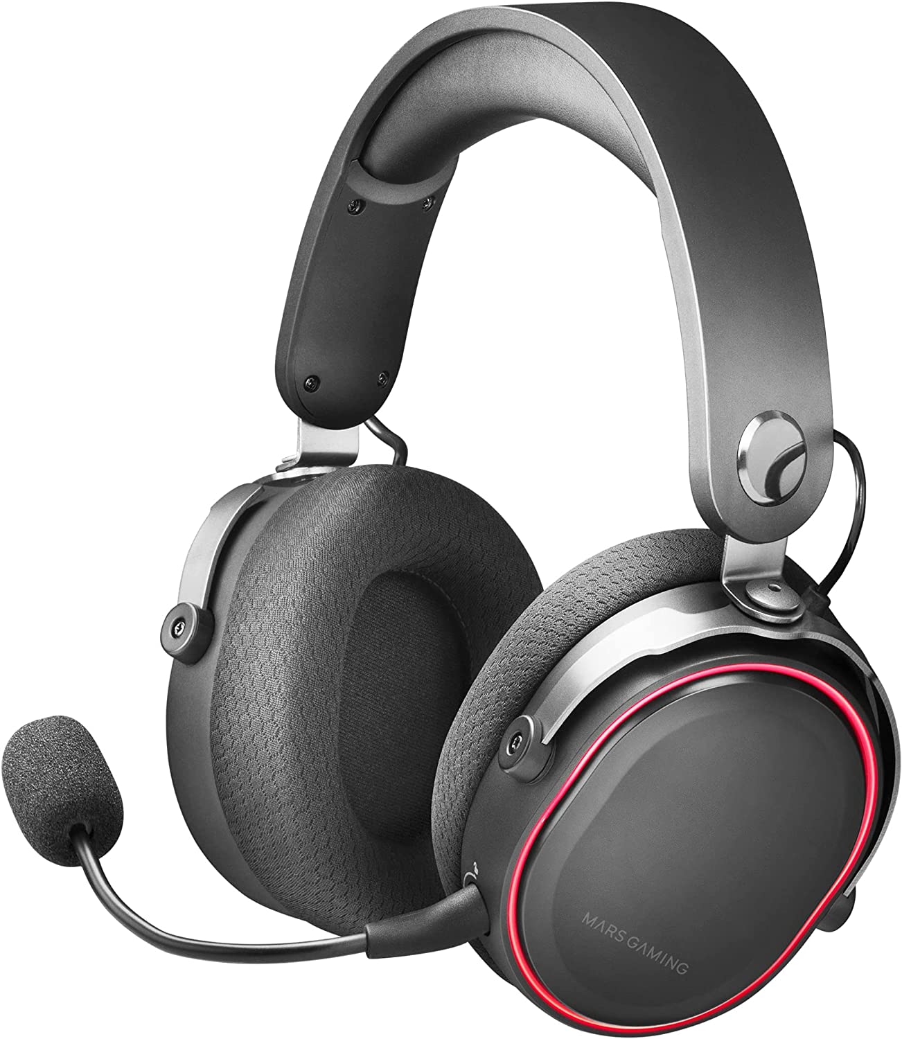 Auriculares Inalámbricos Mars Gaming MHW 7.1 Negro