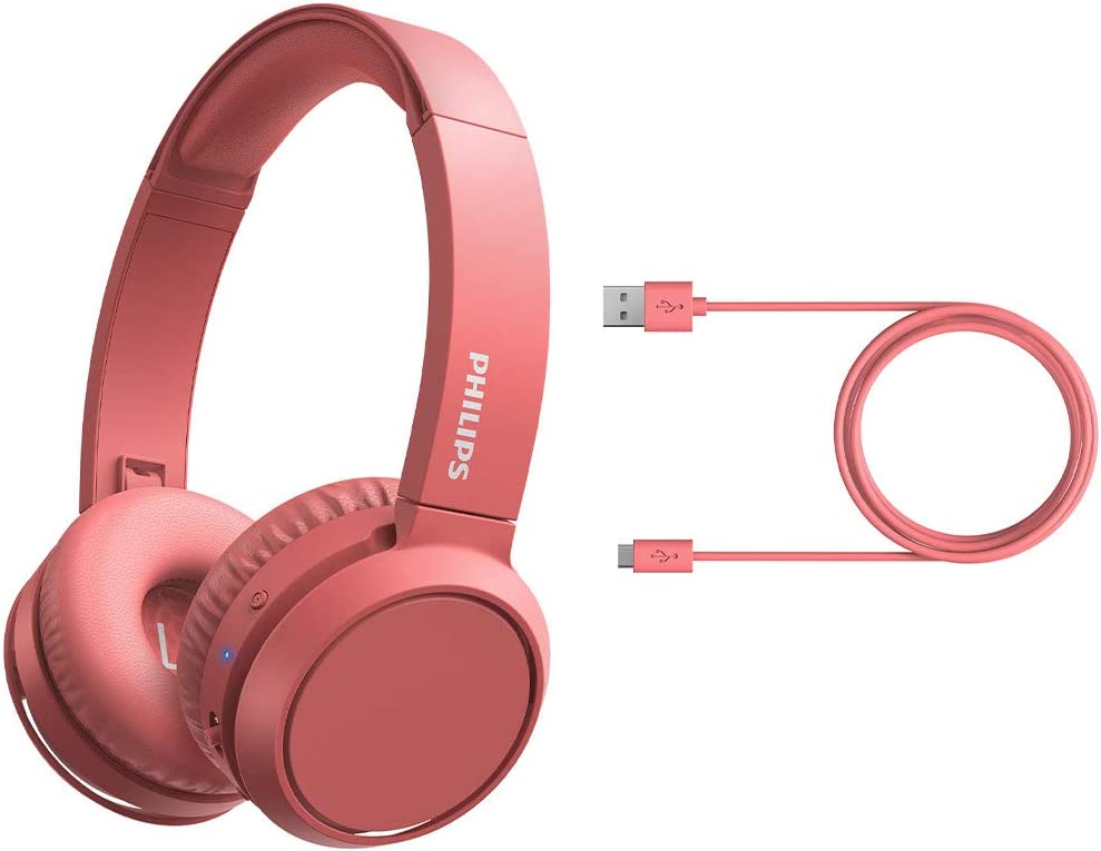 Antagonista enjuague oportunidad Auriculares Inalámbricos Philips TAH4205 Bluetooth Rojos