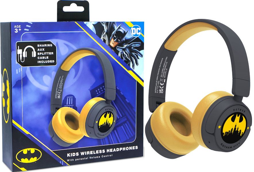 pequeño Decir a un lado Citar Auriculares OTL Kids Wireless DC Batman (Consolas/Smartphones)