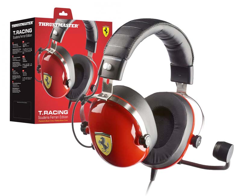 Auriculares T.Racing Scuderia Ferrari Edition PS4/Xbox One/PC