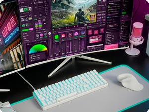 Monitor Mars Gaming Curvo MV-27C 27