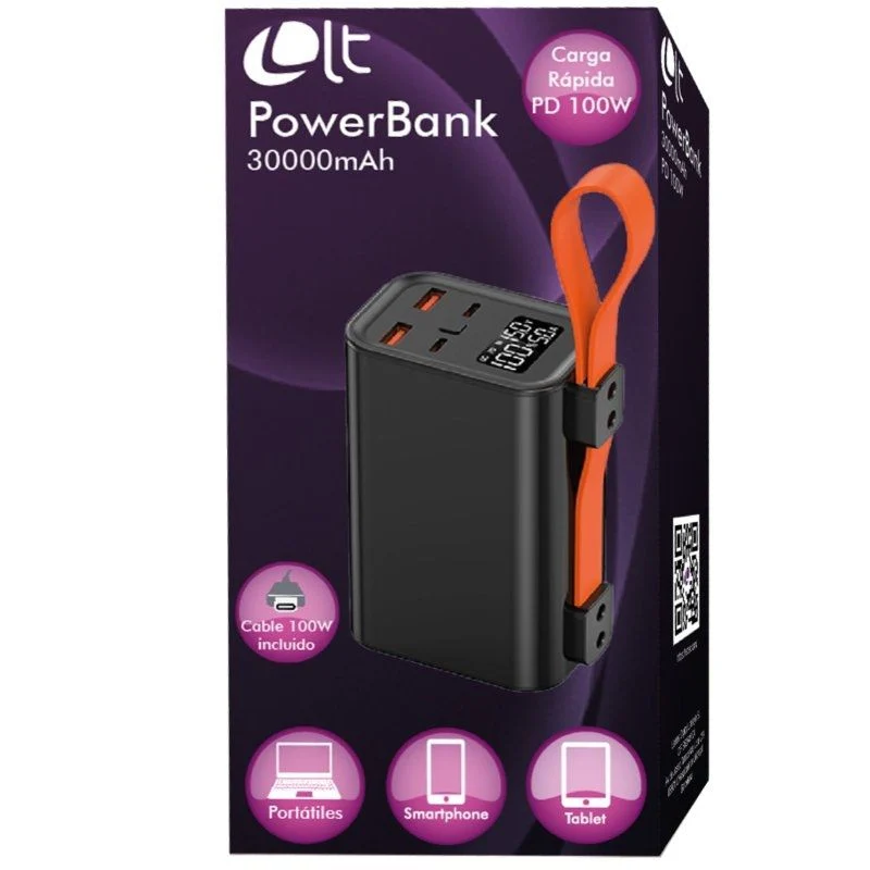 Batería Externa Leotec Powerbank 30000 mAh 