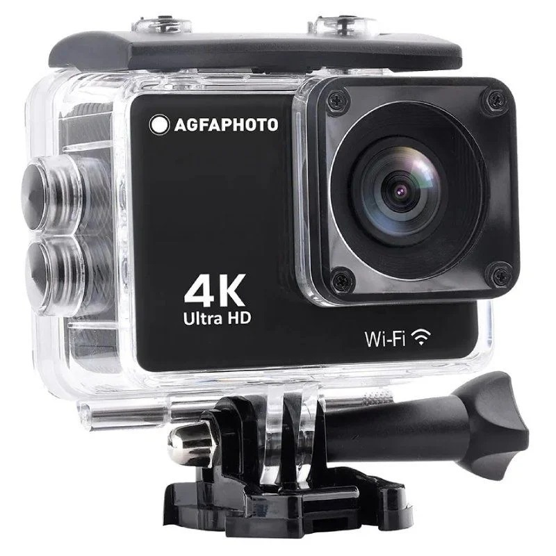 Cámara Deporte Ultra UHD 4K 16 Mp WIFI Acuática GoPro Sport Plateado