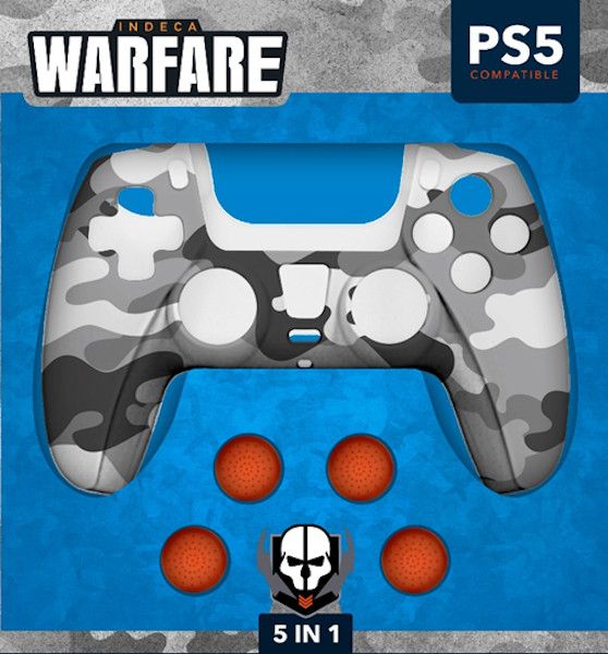 Carcasa para mando PS5 Indeca Warfare 2021 