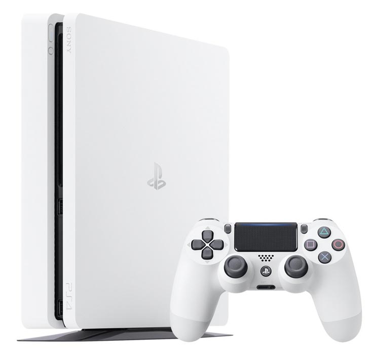 Consola Playstation 4 Slim (500 GB) Blanca 