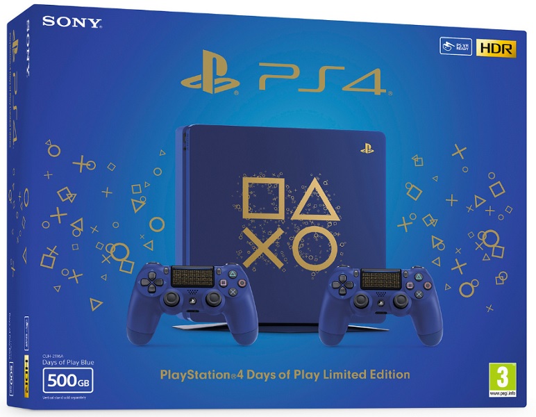 Consola Playstation 4 SONY PS4 Slim 500Gb con Mando Versión 2 y