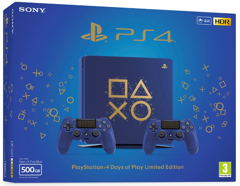 CONSOLA SONY PS4 SLIM 500GB + MANDO