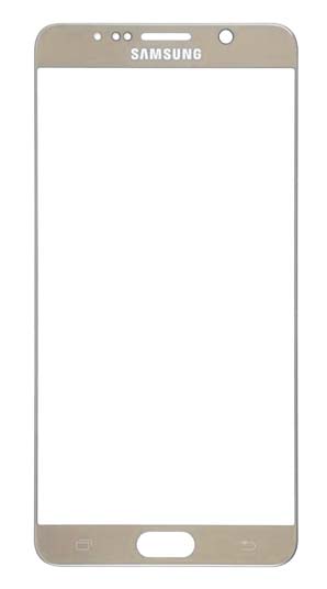 Front Glass for Samsung Galaxy Note 5 Gold