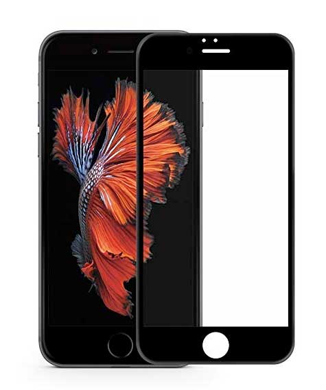 Cristal Templado Completo - iPhone 7 Plus / 8 Plus Negro