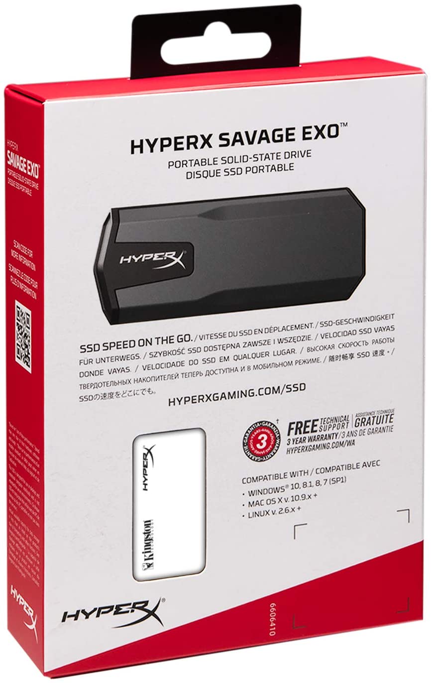 Disco externo Kingston SSD Savage EXO 960 USB