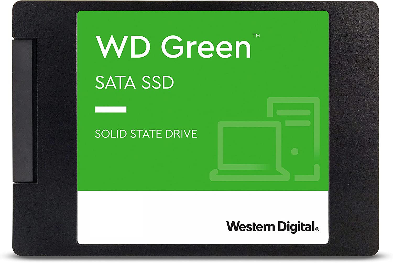 Primero Mediante templar Disco Duro Western Digital Green 2.5'' 1TB SSD SATA 3