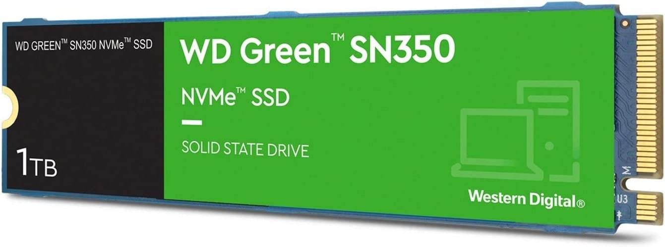 Disco Duro Western Digital Green SN350 1TB M2 SSD NVME