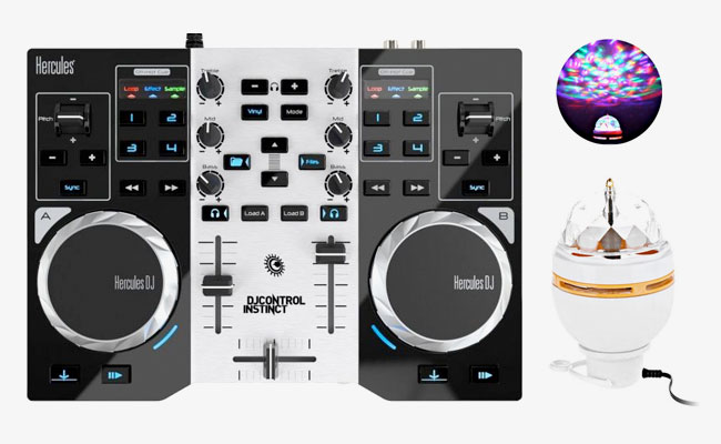 Hercules DJ Control Instinct Party Pack