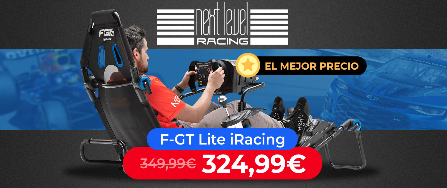 Cockpit Plegable F-GT Lite iRacing Edition - Next Level Racing