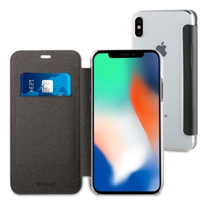 Funda Folio iPhone XS Max muvit Negro