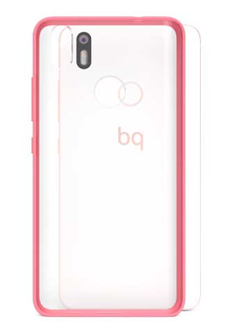 Funda Hybrid para Aquaris X/X Pro Rosa -