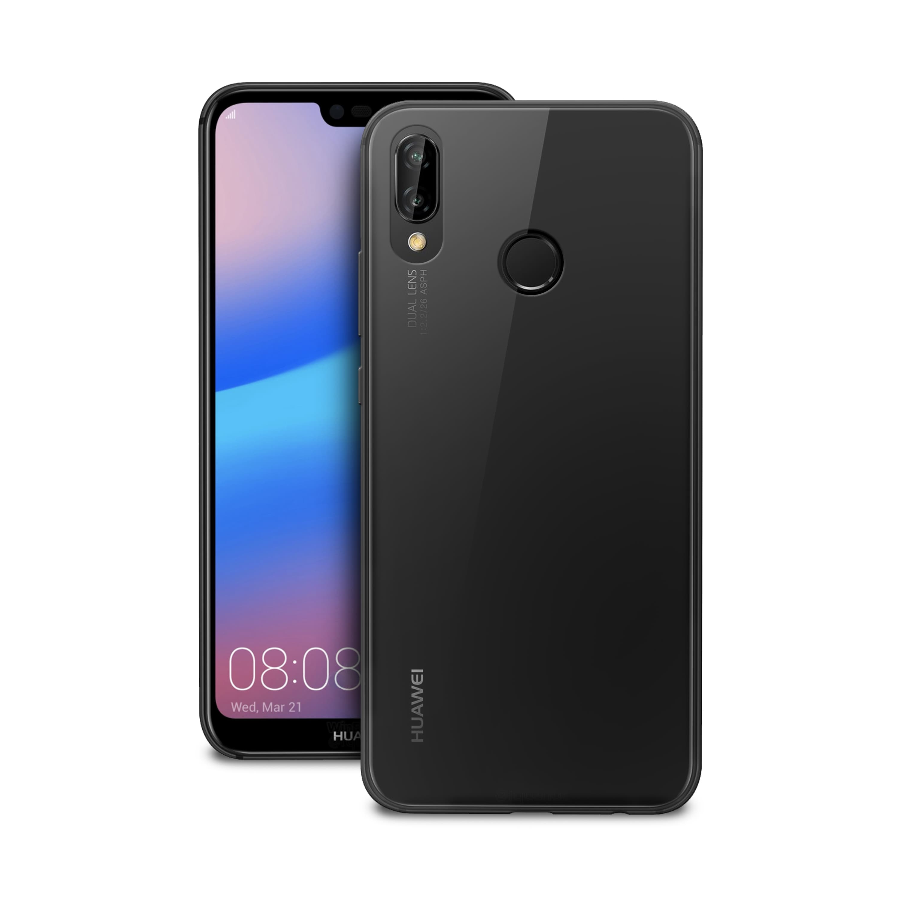 diseño ordenar Deliberar Funda TPU 0,3" Transparente Huawei P20 Lite Puro